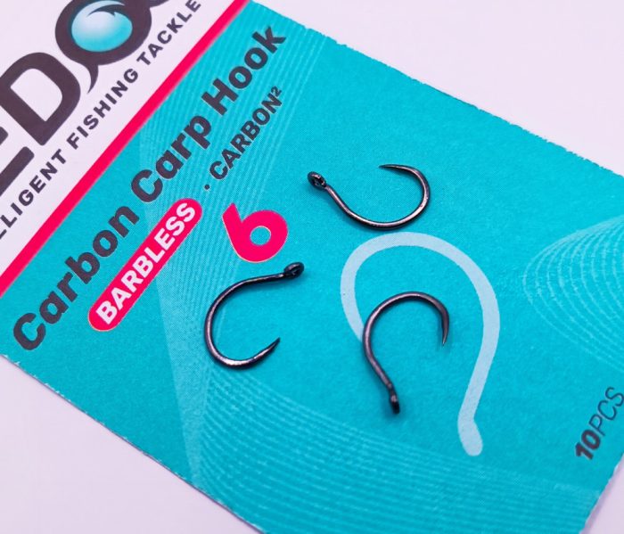 SEDO Carbon Carp Barbless hook - Szakáll nélküli horog - 12