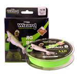 ZSINÓR WIZARD JIG BRAID 0,08MM 4.9 KG 110M LIME GREEN