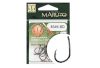 MARUTO HOROG 8346BD CARP HOOKS BARBED FORGED T.D.E.10° HC BLACK NICKEL 4