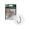 MARUTO HOROG 8366BL CARP HOOKS BARBLESS STRAIGHT EYE FORGED REVERSED RINGED HC BLACK NICKEL 4