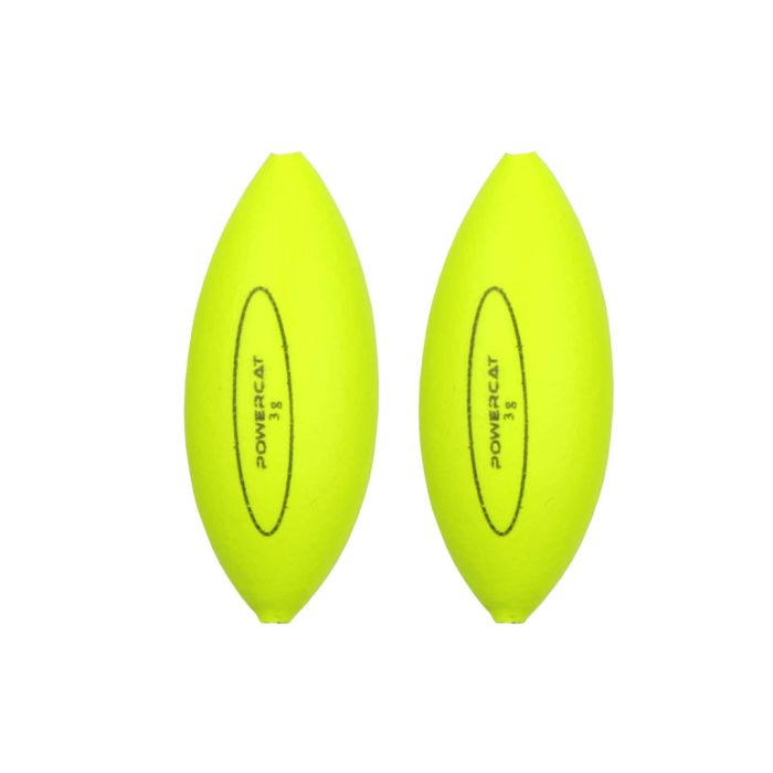 Powercat micro U-float 3g sárga  2db/cs