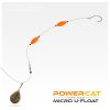 Powercat micro U-float 3g narancs 2db/cs