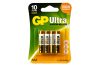 GP ULTRA ALKALINE 24AU LR03 AAA TARTÓS ELEM 4DB/BLISZTER