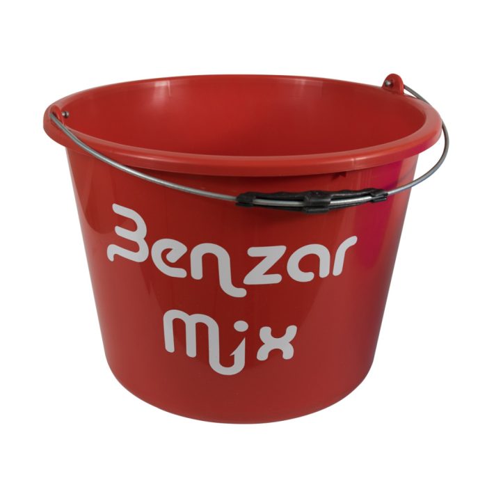 BENZAR MIX VÖDÖR 12 L PIROS