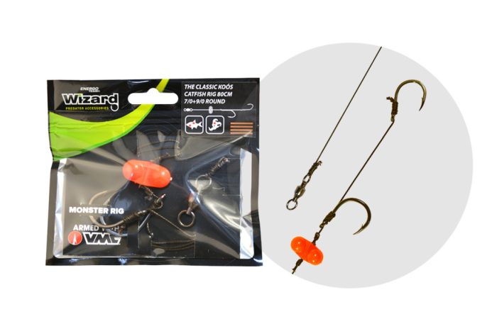 WIZARD MONSTER - THE CLASSIC KOÓS CATFISH RIG 7/0+9/0 ROUND