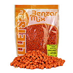 BENZAR MIX MICROPELLET FEEDER 800G BLACK HALIBUT 1.5MM