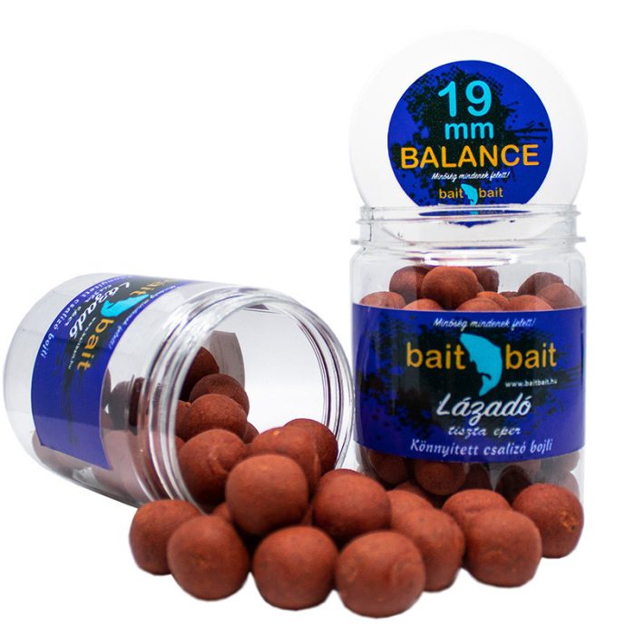 Bait Bait - Lázadó Bojli - 19 mm Balanszírozott epres, halas bojli - 150 g