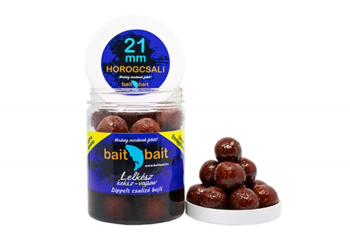 Bait Bait - Lelkész Bojli - 21 mm Dippelt kekszes, vajsavas bojli - 220 g