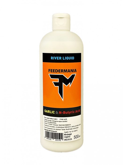 Feedermania River Liquid Garlic And N-Butyric Acid 500 Ml