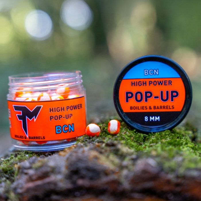 FM HIGH POWER POP-UP BOILIES & BARRELS 8 MM BCN