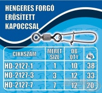 Haldorádó Hengeres forgó erősített kapoccsal - közepes (M)