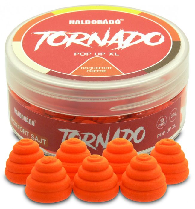 Haldorádó TORNADO Pop Up XL 15 mm - Rokfort Sajt