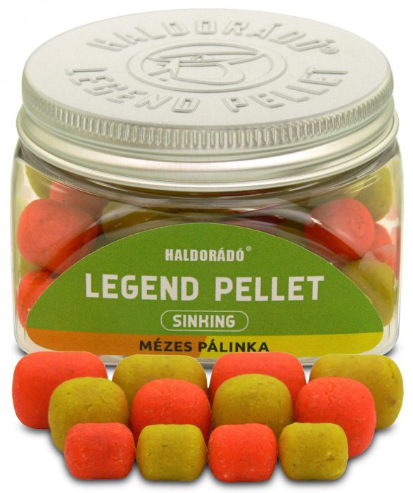 Haldorádó LEGEND PELLET Sinking 8, 12, 16 mm - Mézes Pálinka