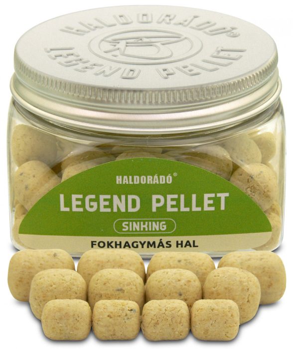 Haldorádó LEGEND PELLET Sinking 8, 12, 16 mm - Fokhagymás Hal