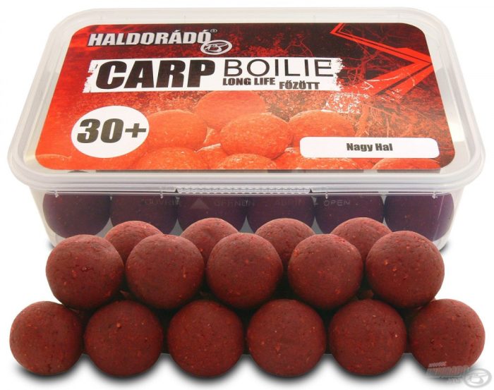 Haldorádó Carp Boilie - Főzött csalizó bojli 30+ mm - Nagy Hal