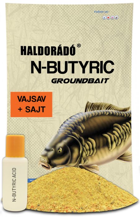 Haldorádó N-Butyric Groundbait - Vajsav + Sajt