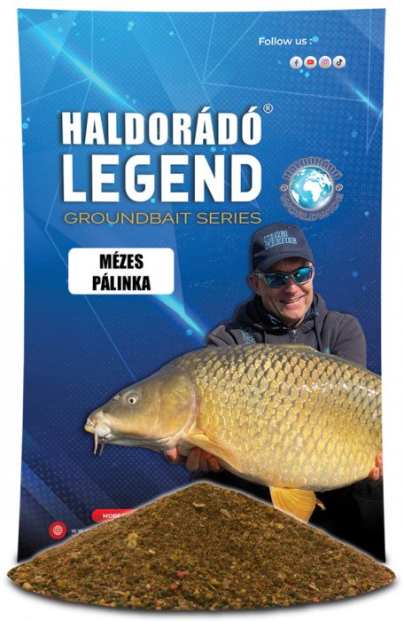 Haldorádó LEGEND Groundbait - Mézes Pálinka