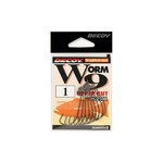 DECOY WORM9 UPPERCUT #2 NS BLACK 9PCS/BAG