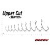 DECOY WORM9 UPPERCUT #3 NS BLACK 9PCS/BAG