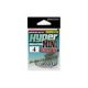 DECOY WORM27 HYPER MINI #4 NS BLACK 9PCS/BAG