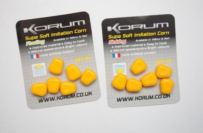 Korum Supa Soft Imitation Corn - Floating - Yellow