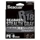 SEAGUAR R18 KANZEN SEABASS STEALTH GRAY 150M 1.2PE