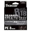 SEAGUAR R18 KANZEN SEABASS STEALTH GRAY 150M 1.5PE