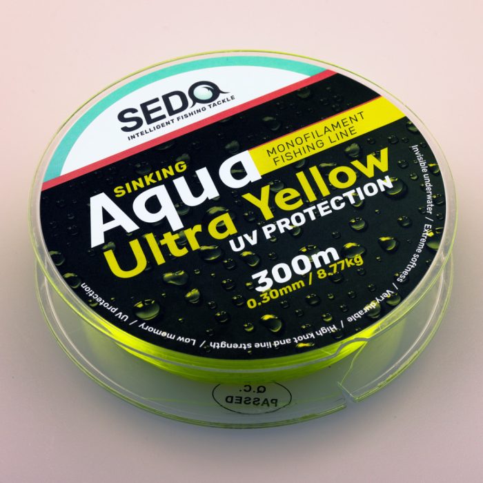 SEDO Aqua Ultra Yellow 300 Méter Monofil Horgász zsinór - 0.