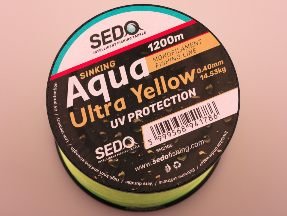 SEDO Aqua Ultra Yellow Line 300m – SEDO – Intelligent Fishing Tackle