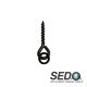 SEDO Fast Bait Screw with round rig - csavaros csalitüske - 3.1mm