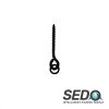 SEDO Long Fast Bait Screw With Ring - csavaros csalitüske - L - 12mm