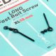 SEDO Long Fast Bait Screw with Swivel - csavaros csalitüske - XL - 18mm